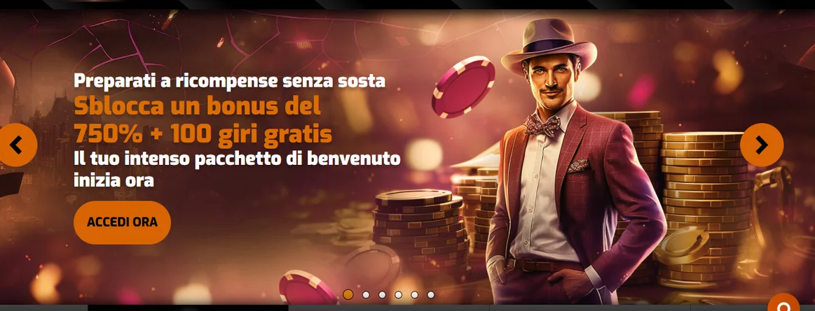 Registrati su Intense Casino